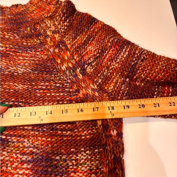 NEW Veronica Beard Burgundy Malie Marled Wool Sweater Sz Large MSRP $468 - Picture 12 of 14